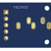 Matrixon Electronics MX9B1 audio jack breakout board gerber file rear view