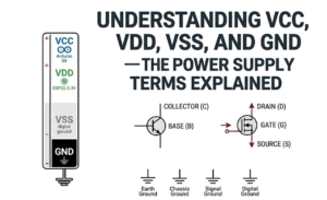 Understanding VCC, VDD, VSS, and GND – The Power Supply Terms Explained